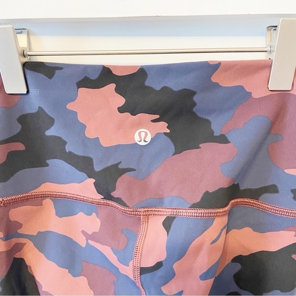 Lululemon Wunder Under High-Rise Tight 25" Heritage Camo Smoky Red Night Sea 2 - Picture 11 of 12